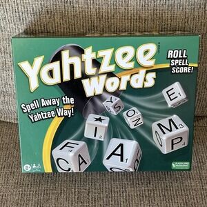 Hasbro Yahtzee Words‎ Winning Moves Games Ages 8+ Family Game Night NEW